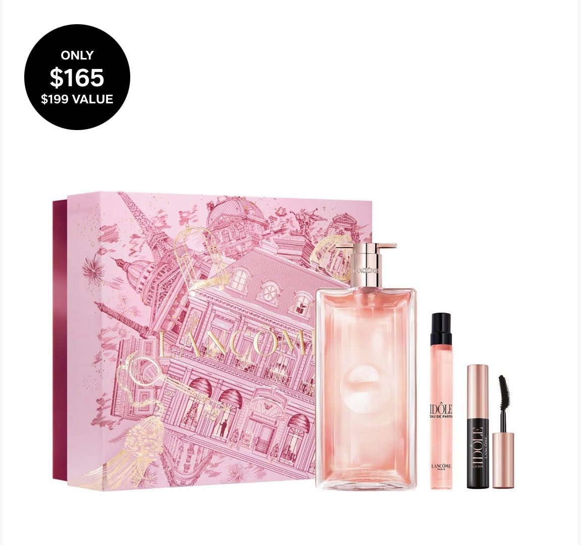 3-Piece Idôle Eau de Parfum Spray and Mini Mascara Set perfume 3.4oz