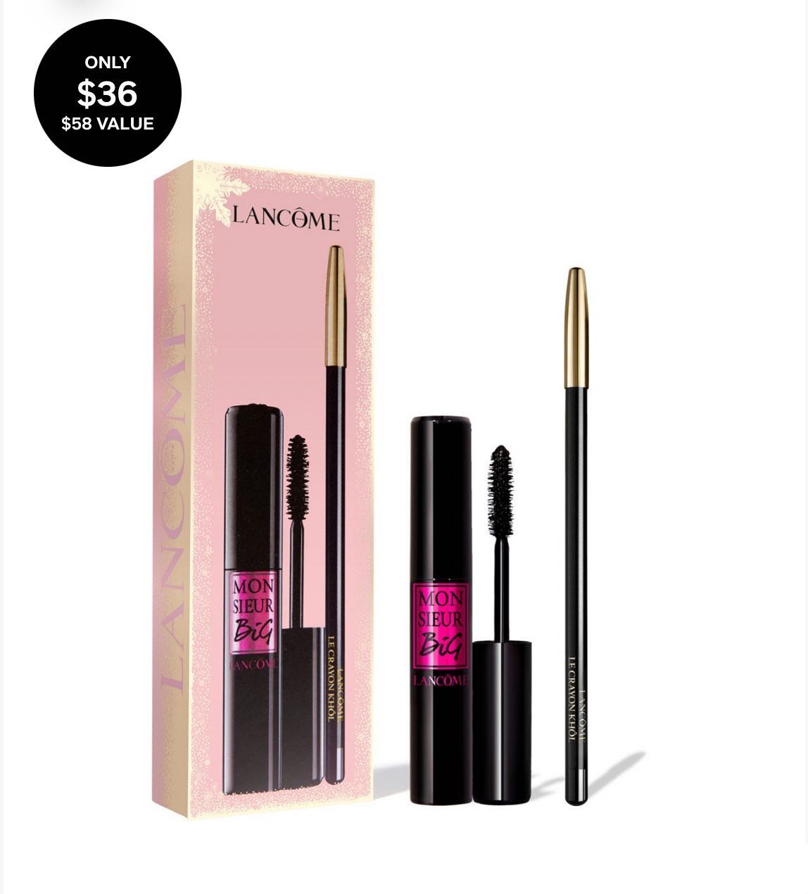 2-Pc. Monsieur Big Mascara and Le Crayon Khôl Eyeliner Gift Set
