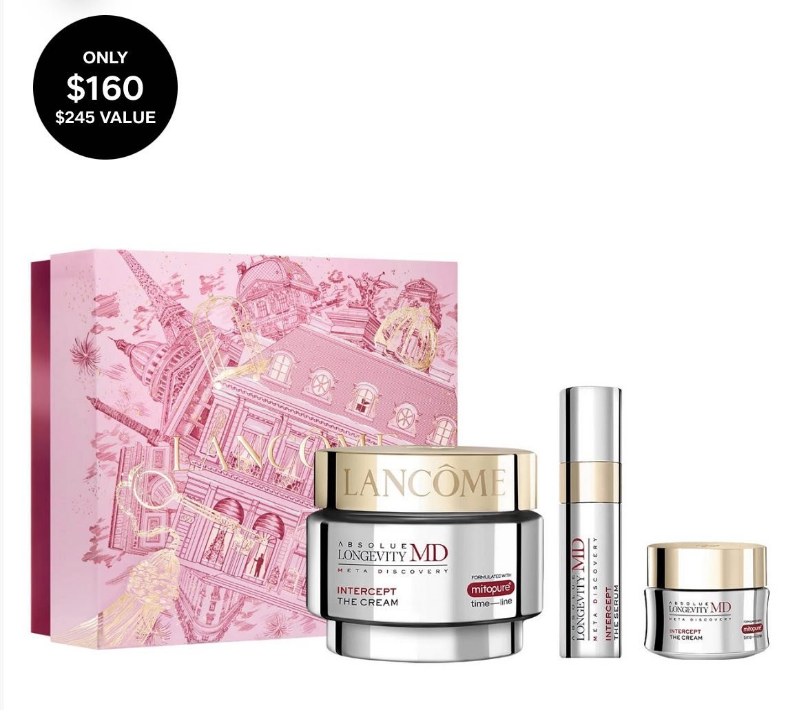 3-Piece Absolue MD Intercept Cream & Serum Skincare Set