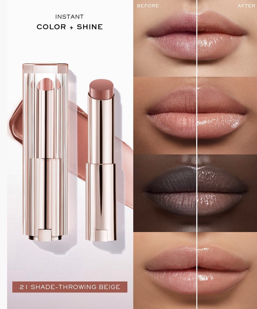 Lip Idôle Butterglow Hydrating Lip Balm, 0.1 oz.