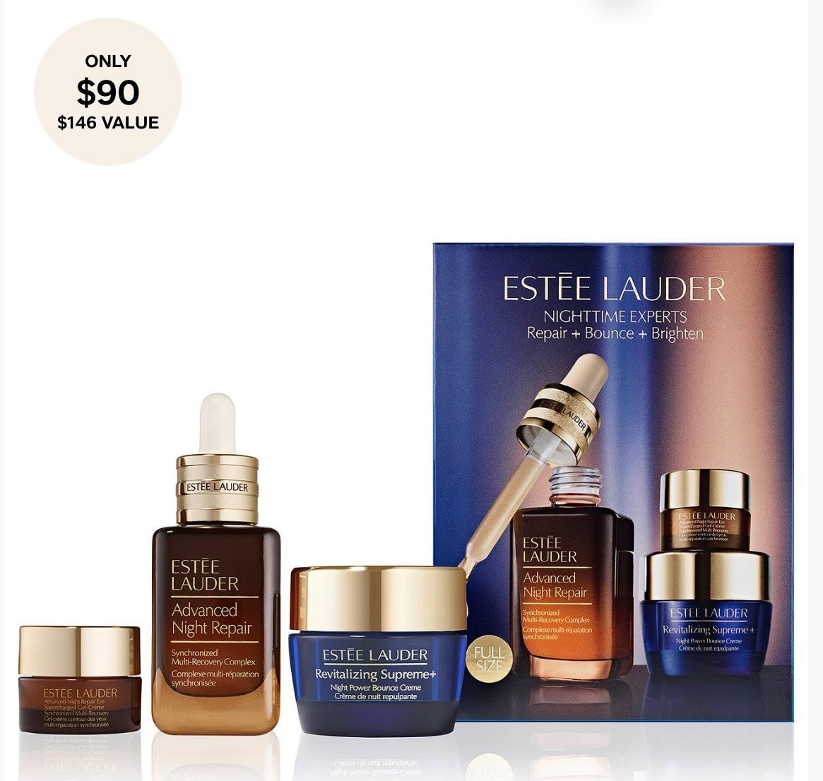 3-Piece Nighttime Experts Skincare Gift Set