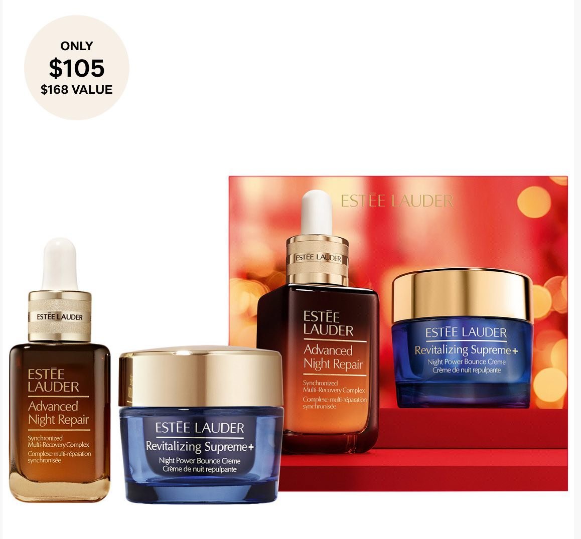 2-Piece Ultimate Nighttime Power Pair Skincare Gift Set