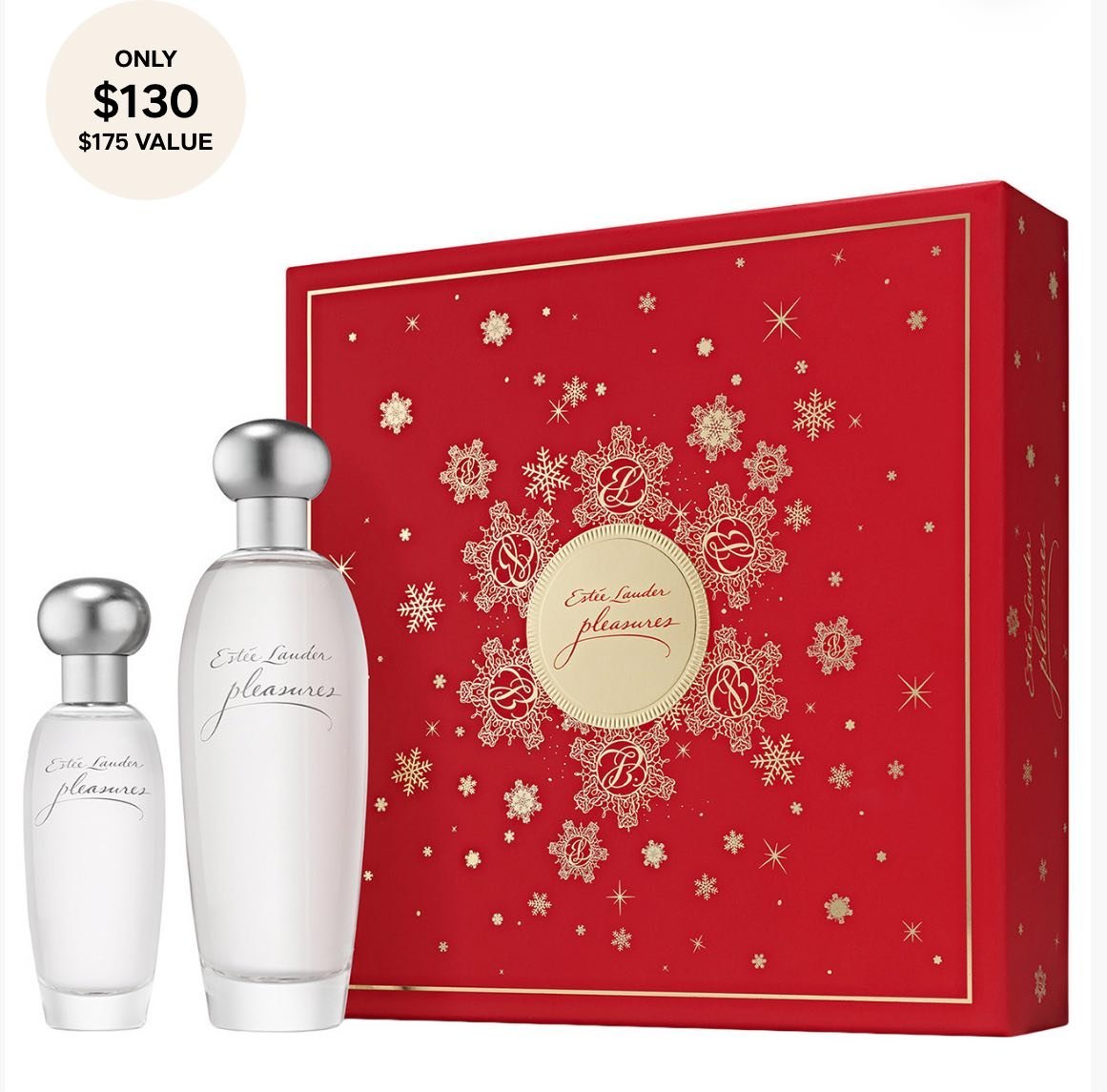 2-Piece Pleasures Eau de Parfum Spray Duo Gift Set