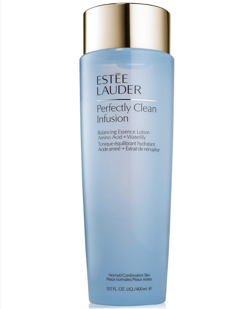 Perfectly Clean Infusion Balancing Skin Essence Face Lotion Toner with Amino Acid + Waterlily, 13.5 fl oz