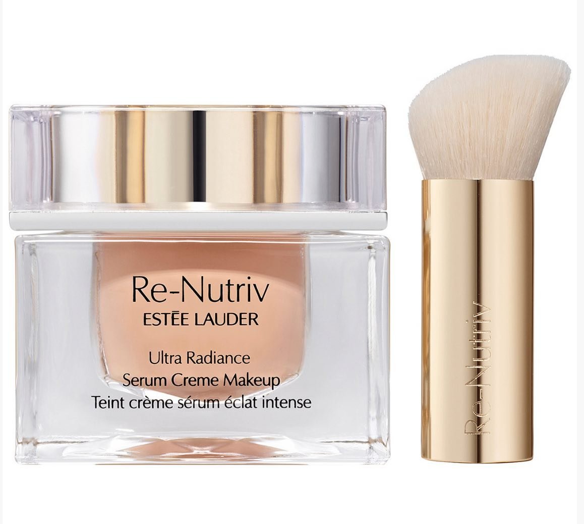 2-Pc. Re-Nutriv Ultra Radiance Serum Creme Makeup Foundation with Brush Set DEIXE A SUA COR EM OBSERVAÇÕES