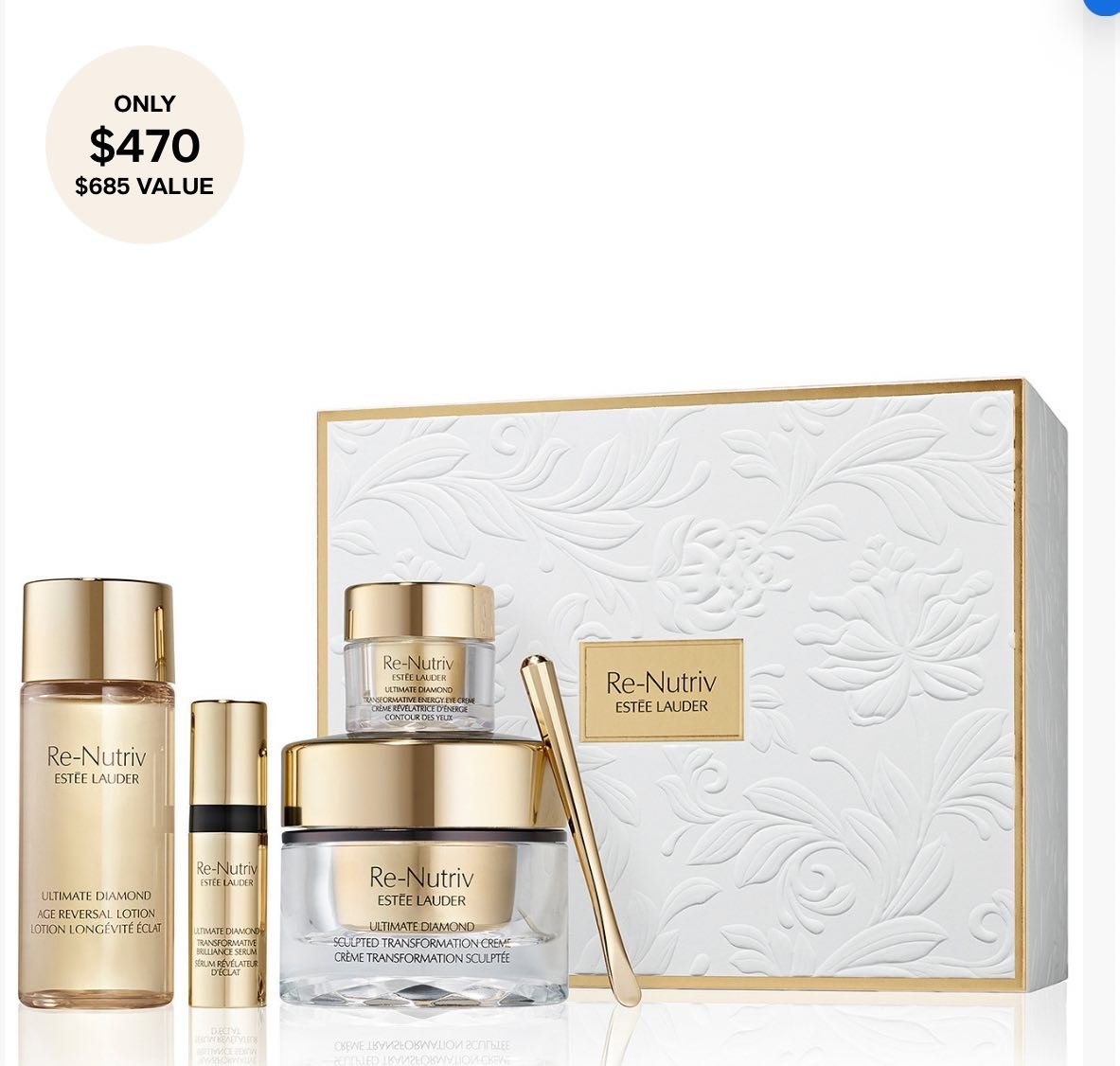 Re-Nutriv Youth-Igniting Luxury Collection Skincare Gift Set