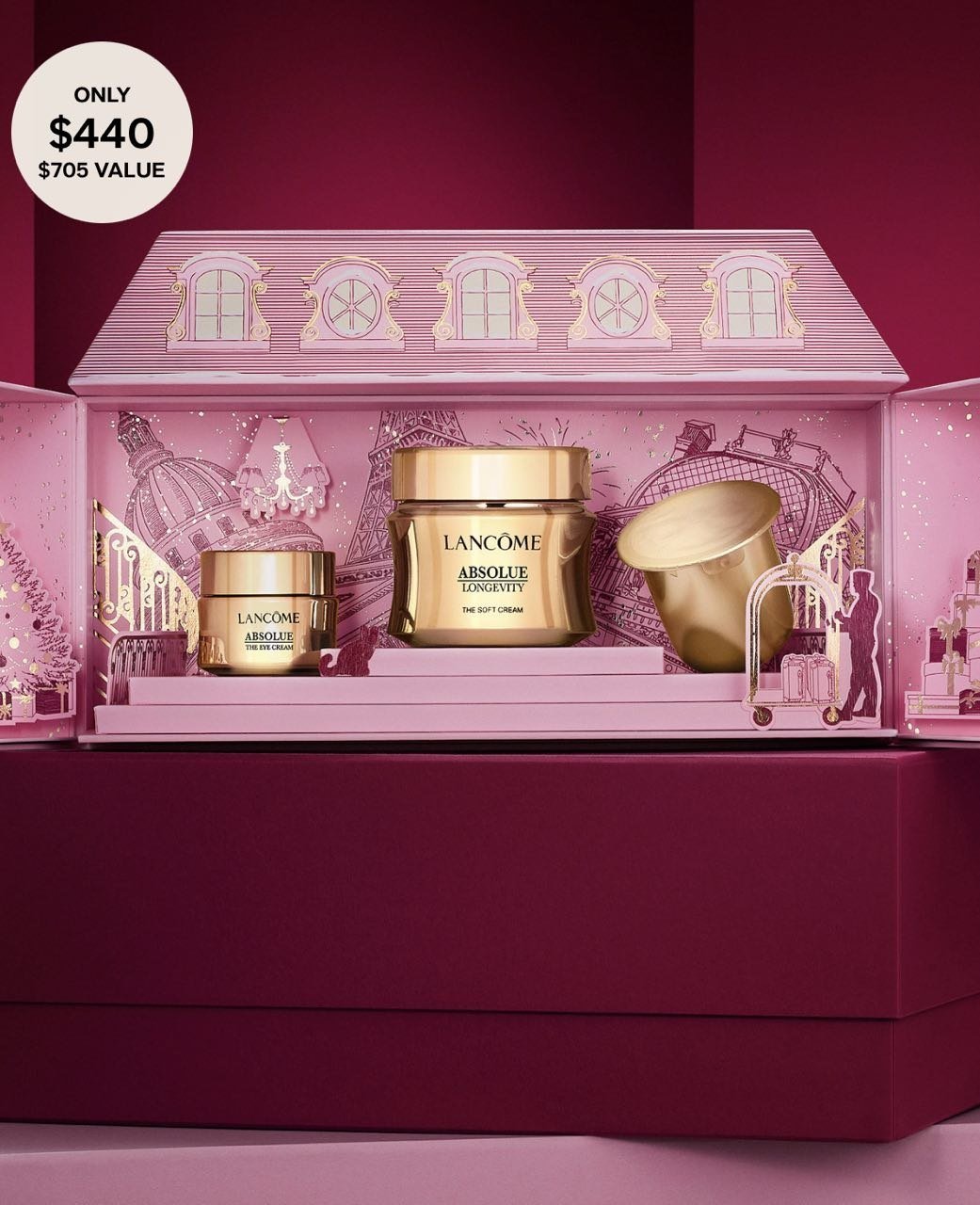3-Piece Petit Theatre Absolu Face Cream & Eye Cream Set