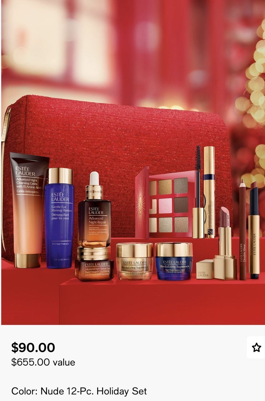 SO ADICIONE NO CARRINHO APÓS ESCOLHER ALGUM ITEM DA ESTEE LAUDER , CASO ADD SOMENTE A MALETA SUA COMPRA SERÁ CANCELADA