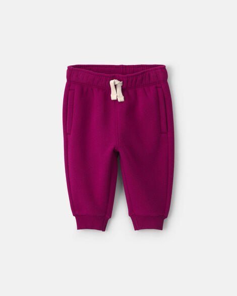 Baby Girl Pull-On Ribbed Leggings - Navy Blue