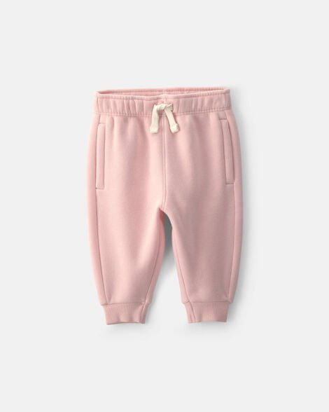 Baby Girl Pull-On Ribbed Leggings - Navy Blue