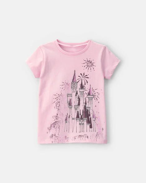 Toddler Girl Disney© Animals Graphic Tee - Purple