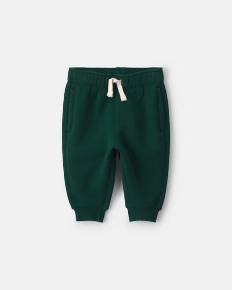 Baby Boy Racecar Fleece Pants - Cobalt Blue