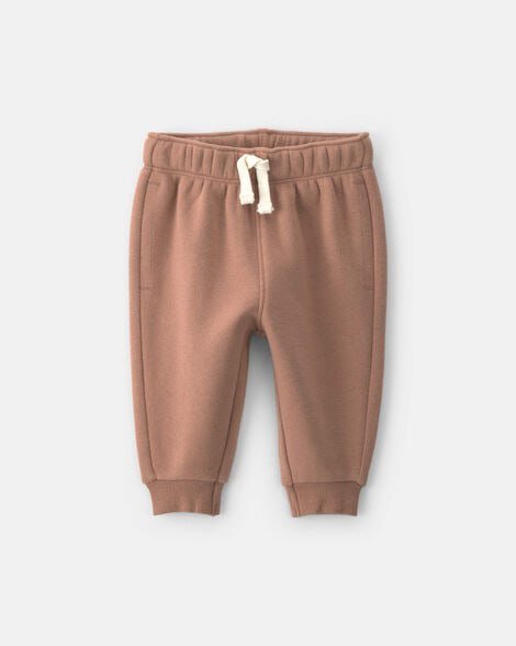 Baby Boy Racecar Fleece Pants - Cobalt Blue
