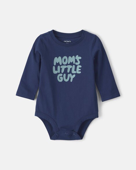 Baby 'Cousin Club' Long-Sleeve Graphic Bodysuit - Cream
