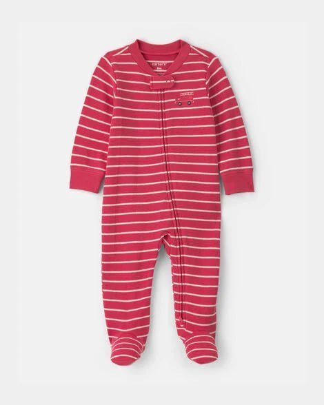 Baby Boy Dog Cotton Snap Sleep & Play Pajamas - Blue