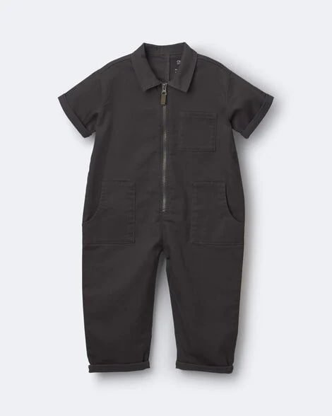Toddler Day Out™ Jumpsuit - Charcoal