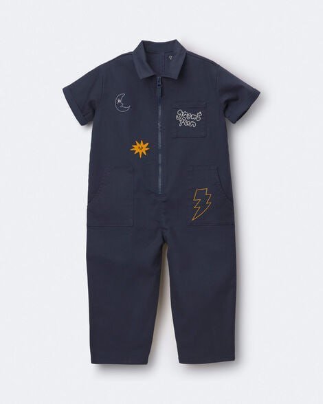 Toddler 'Great Fun' Day Out™ Jumpsuit - Navy