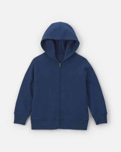 Boys Camo Zip-Up Hoodie - Green