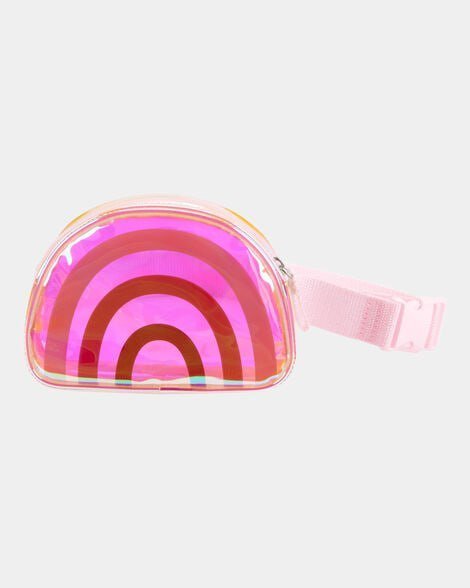 Girls Quilted Shiny Sling Bag - Purple