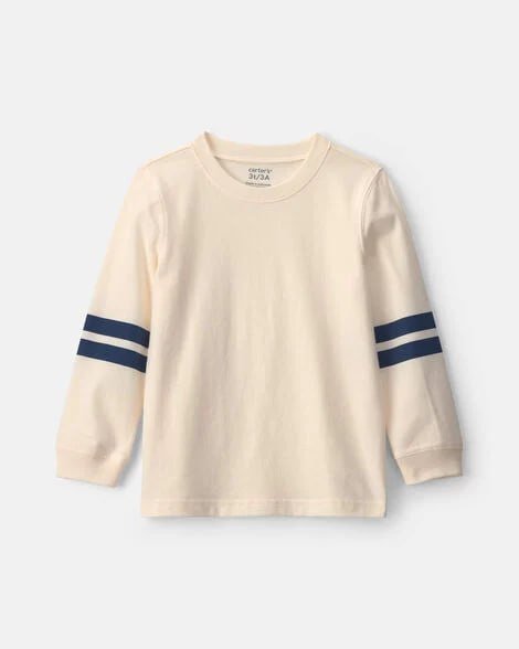Toddler Boy Dinosaur Long-Sleeve Tee - Brown