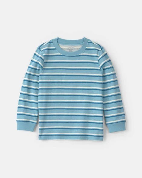 Toddler Boy Dinosaur Long-Sleeve Tee - Brown