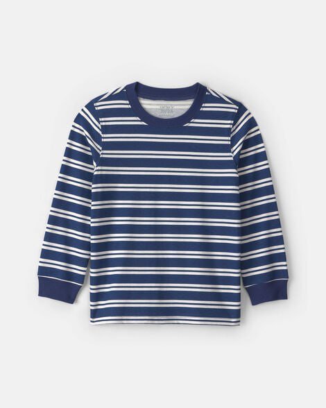 Toddler Boy Dinosaur Long-Sleeve Tee - Brown
