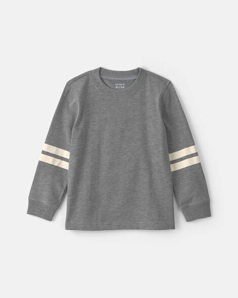 Toddler Boy Dinosaur Long-Sleeve Tee - Brown