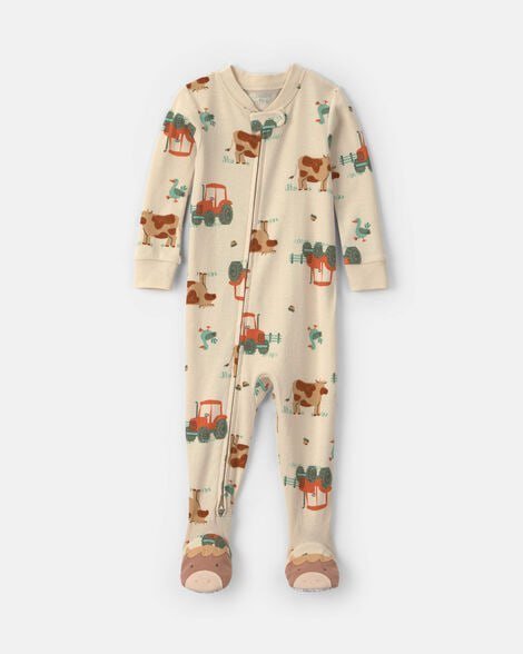 Toddler Boy 1-Piece Dog Striped 100