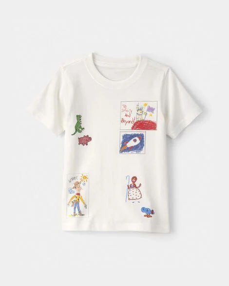 Toddler Pixar© Toy Story Graphic Tee - White