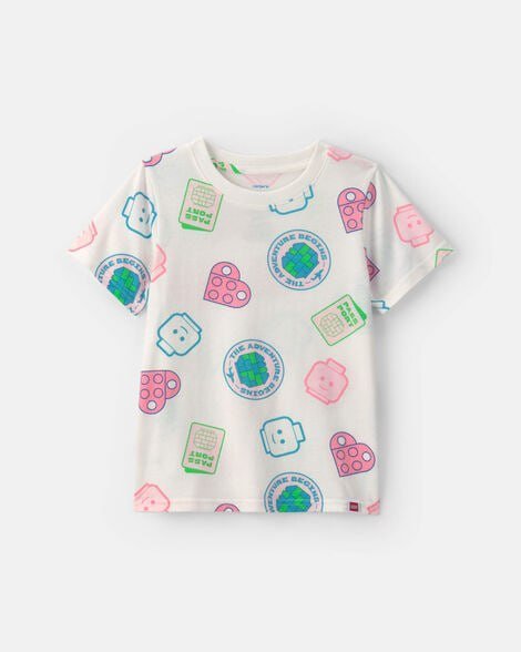 Girls Disney© Castle Graphic Tee - Pink