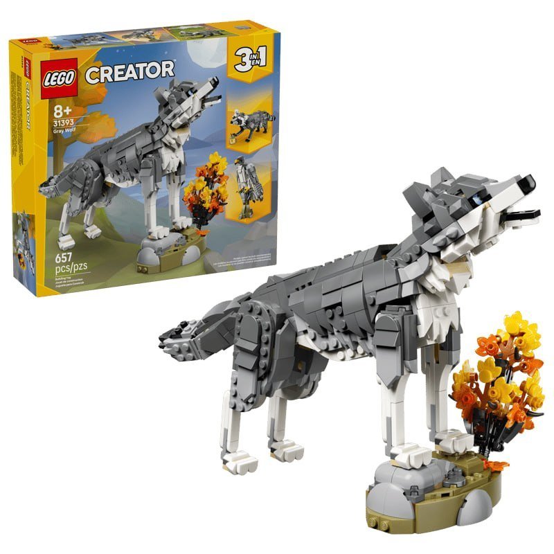 Forest Animals: Gray Wolf
