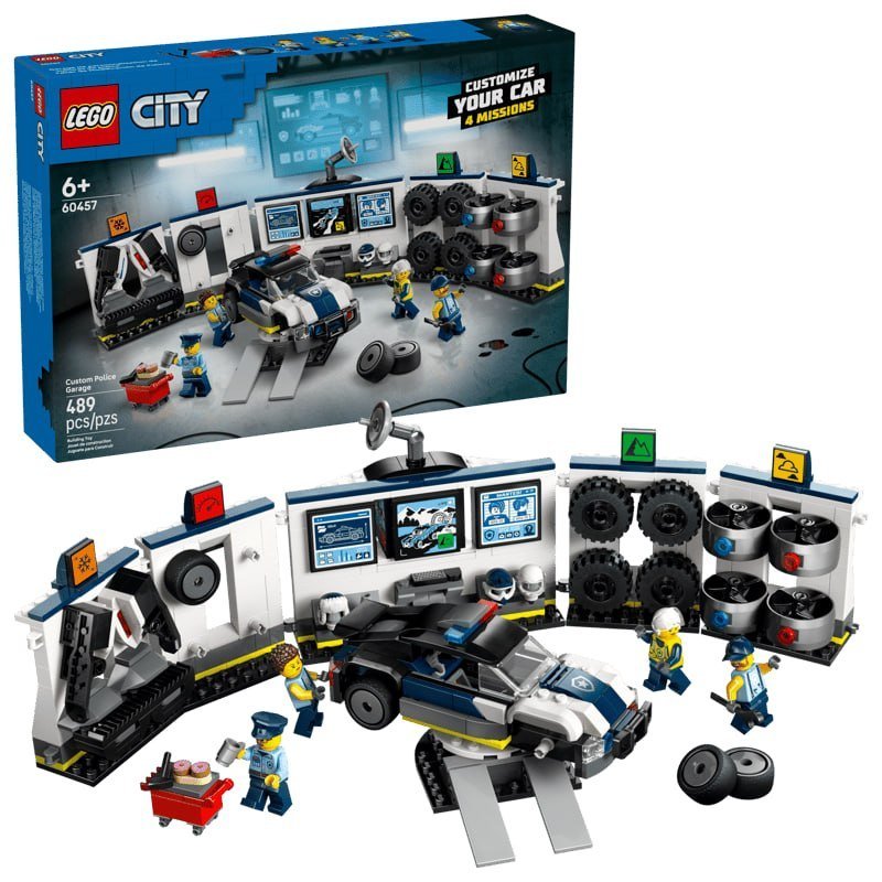 Custom Police Car Garage