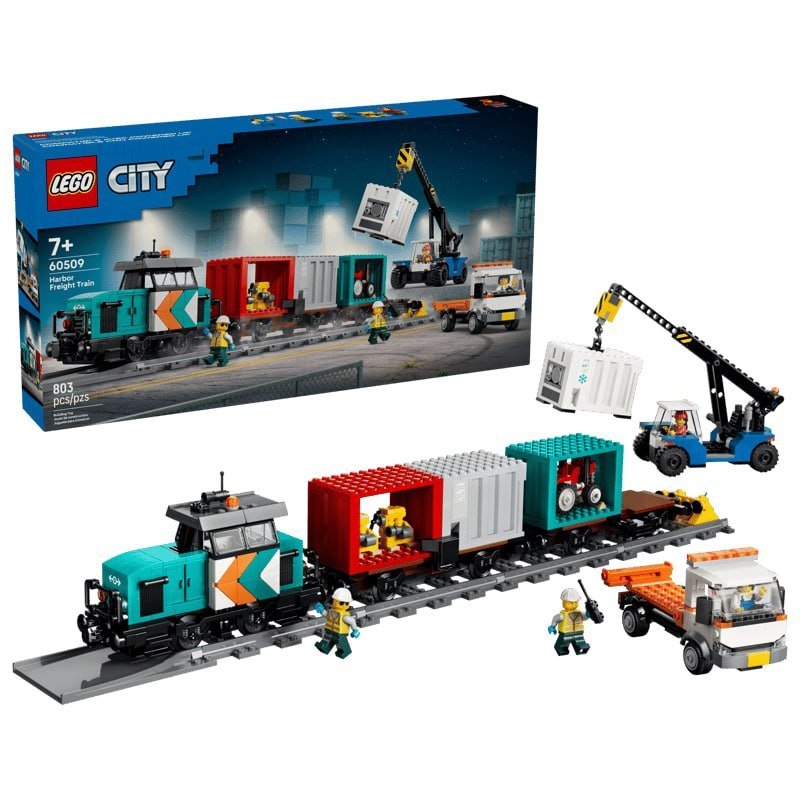 Harbor Freight Train with Crane & Truck
