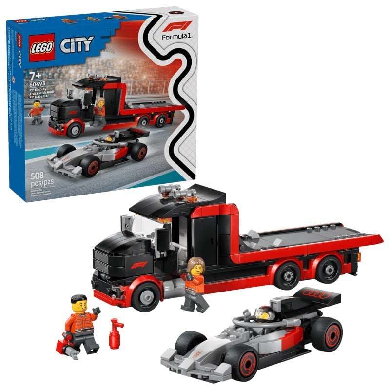 F1® Display Truck with Audi F1® Race Car