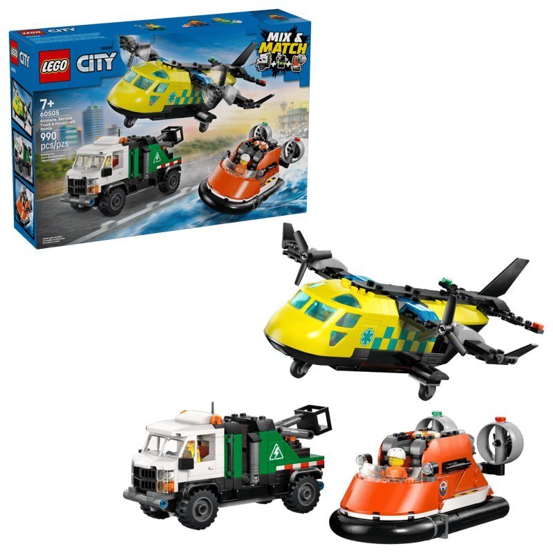Airplane, Service Truck & Hovercraft Remix