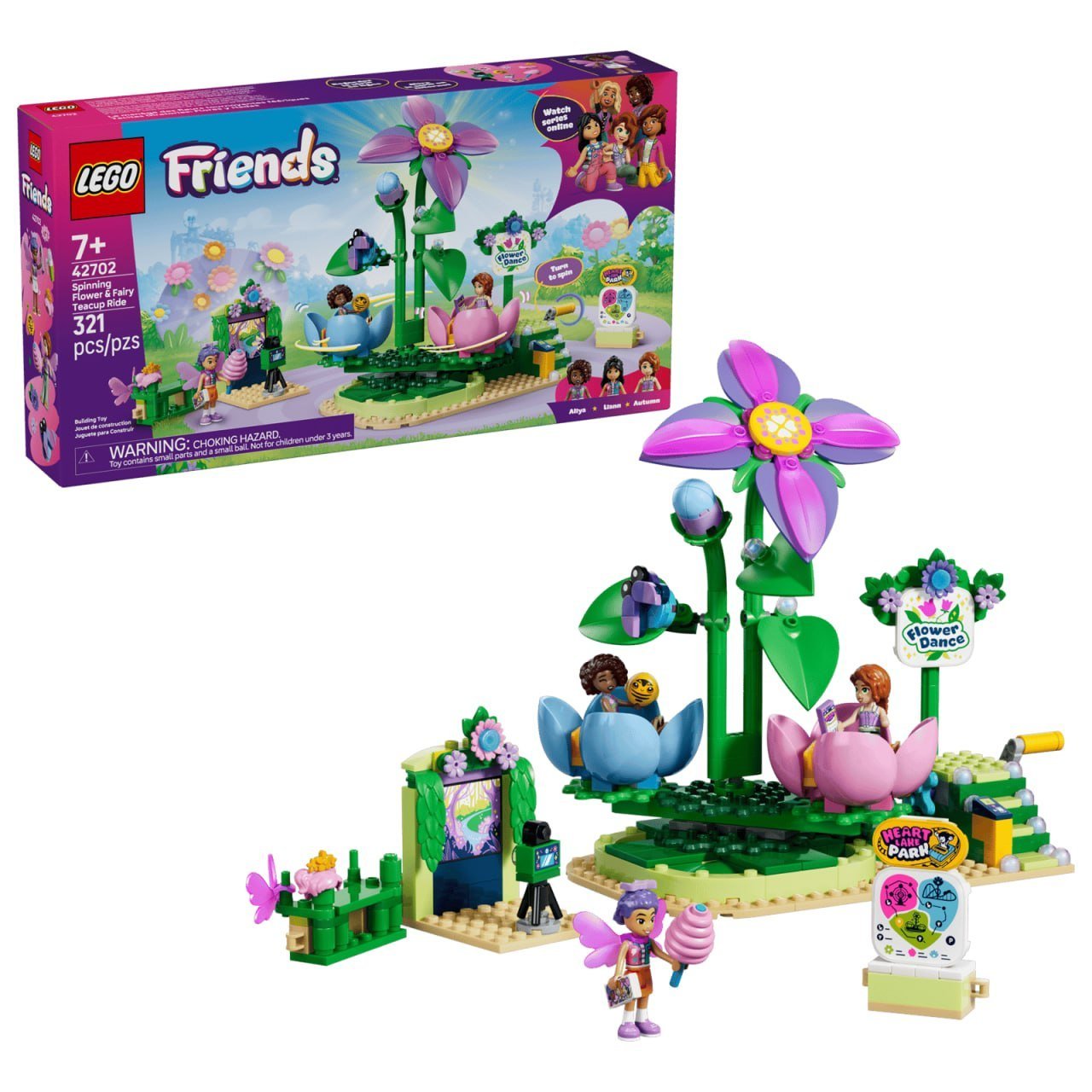Spinning Flower & Fairy Teacup Ride