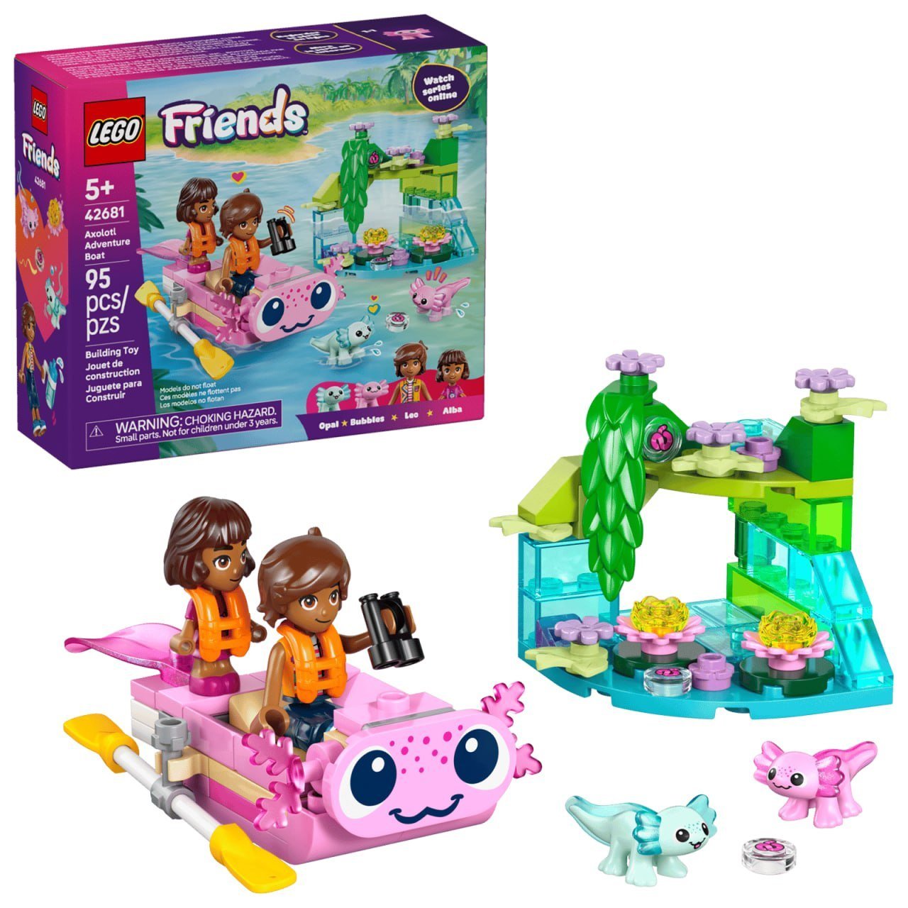 Axolotl Adventure Boat