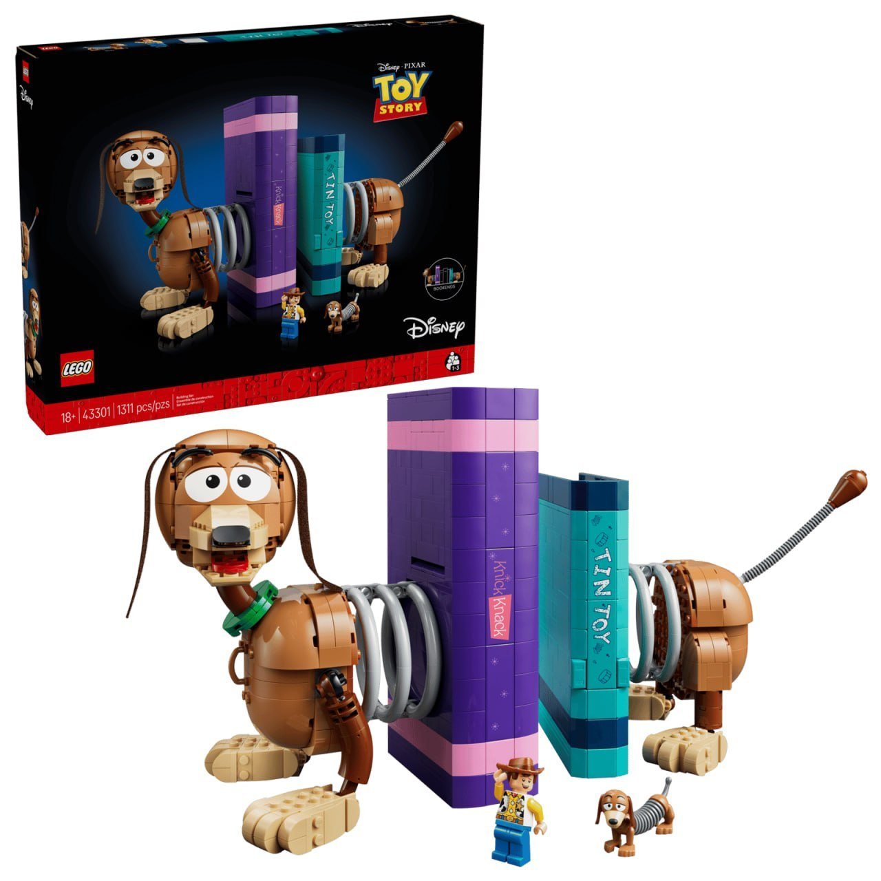 Toy Story Slinky Dog Bookends