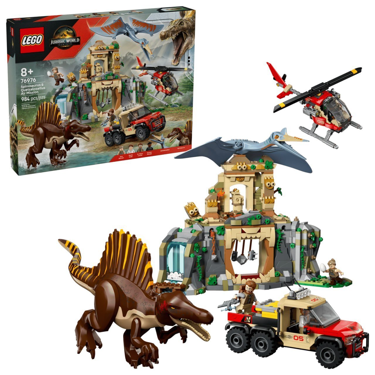 Spinosaurus & Quetzalcoatlus Air Mission