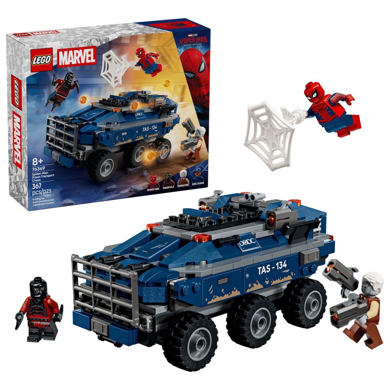 Spider-Man Prison Transport Chase