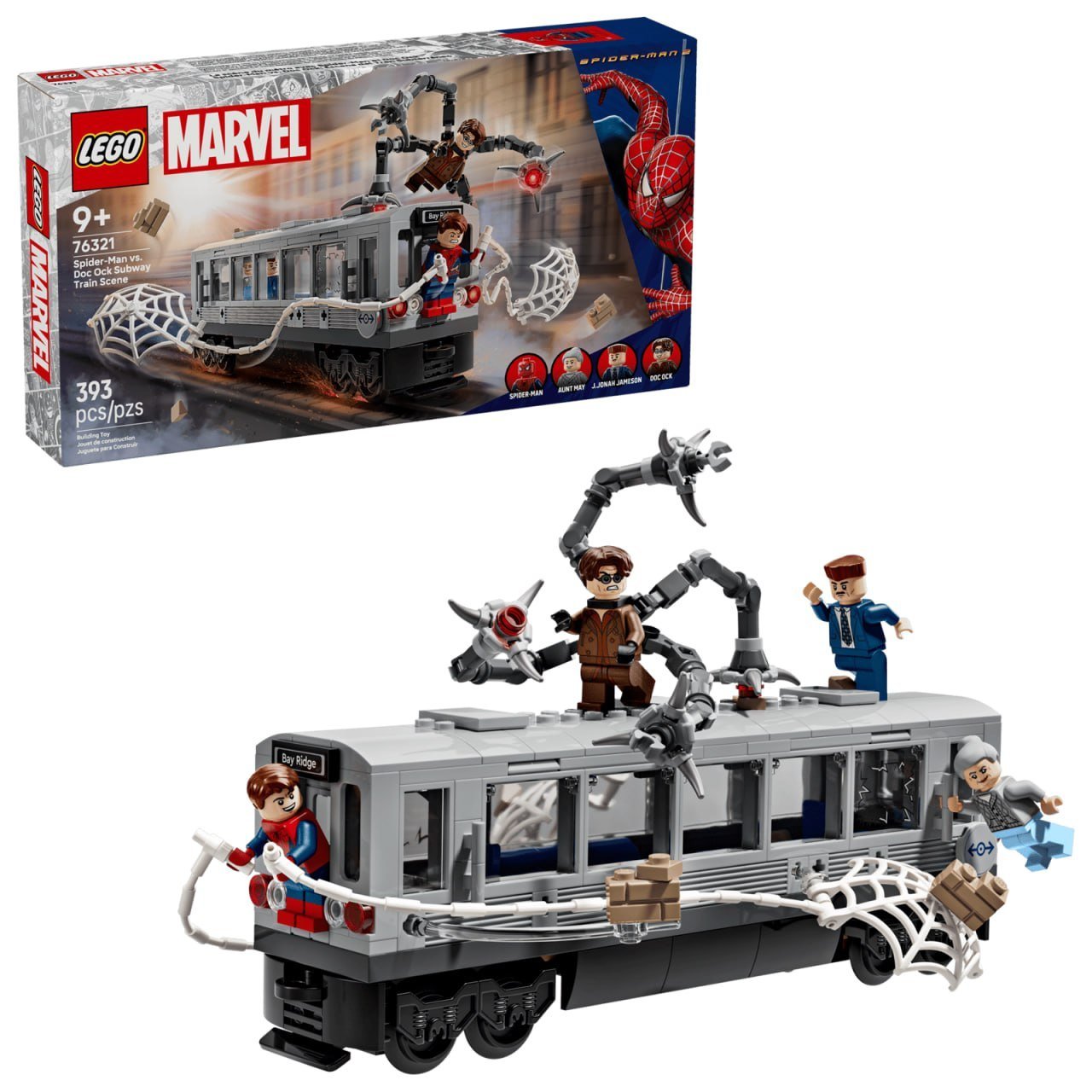 Spider-Man vs. Doc Ock Subway Train Scene