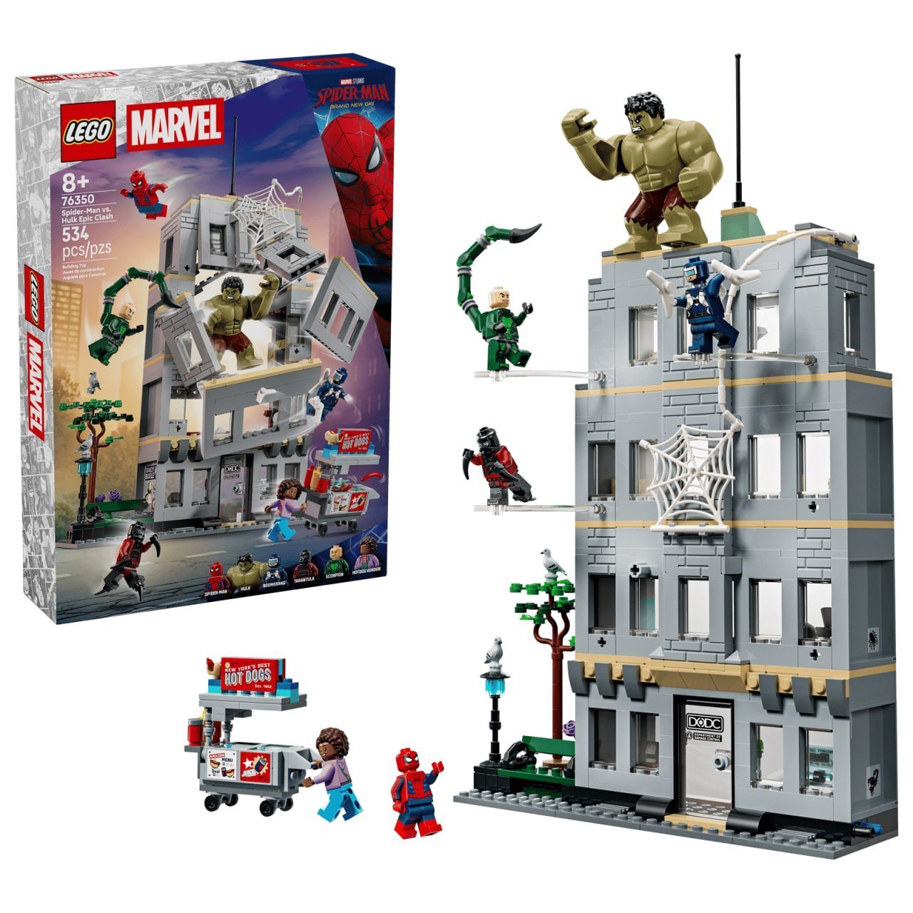 Spider-Man vs. Hulk Epic Clash