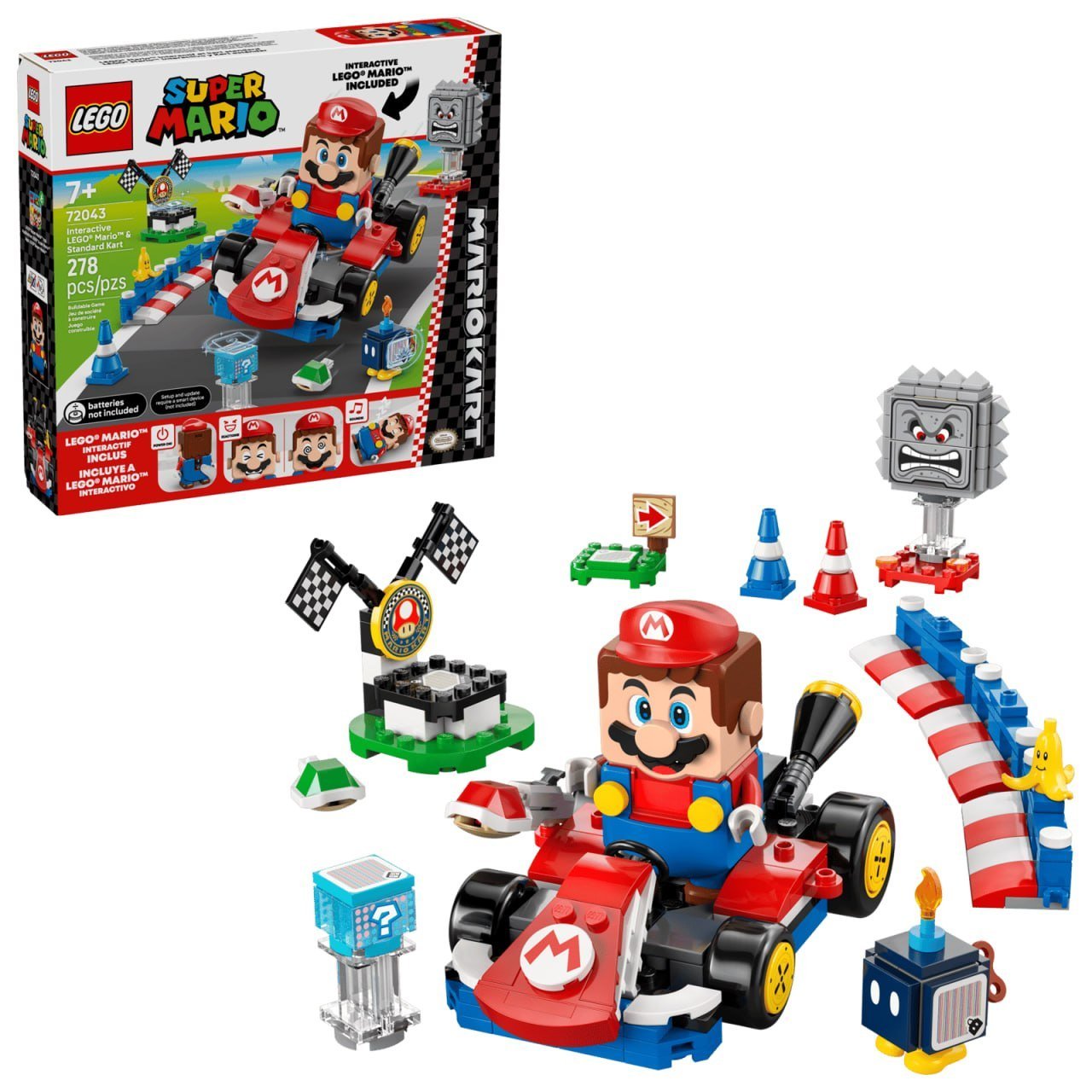 Mario Kart™ – Interactive LEGO® Mario™ & Standard Kart