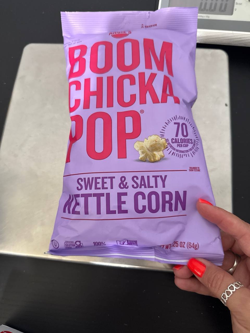 Pipoca doce e salgada Kettle Corn