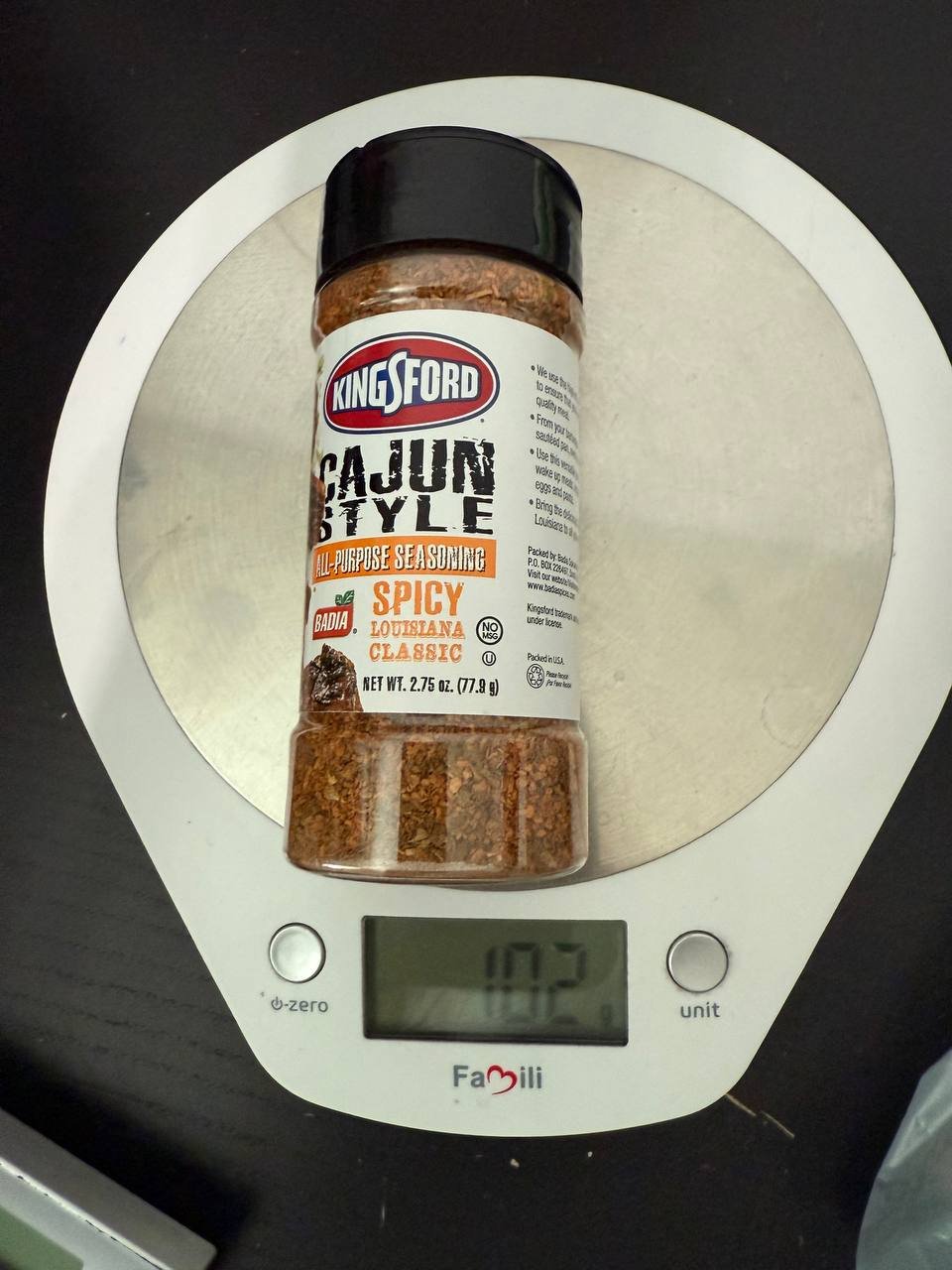 Cajun Style Spicy Tempero