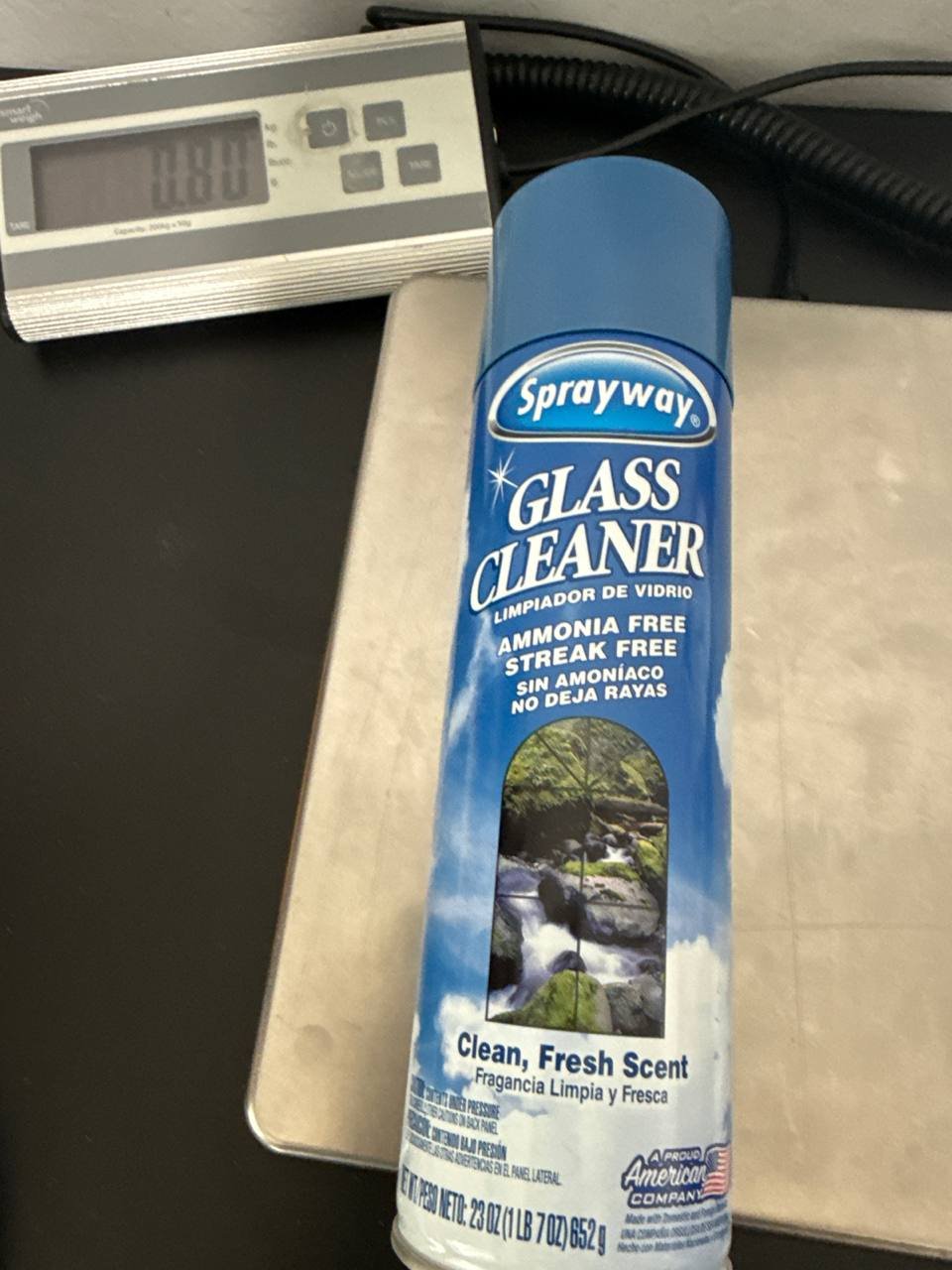 Spray de vidro, espelhos Glass Cleaner