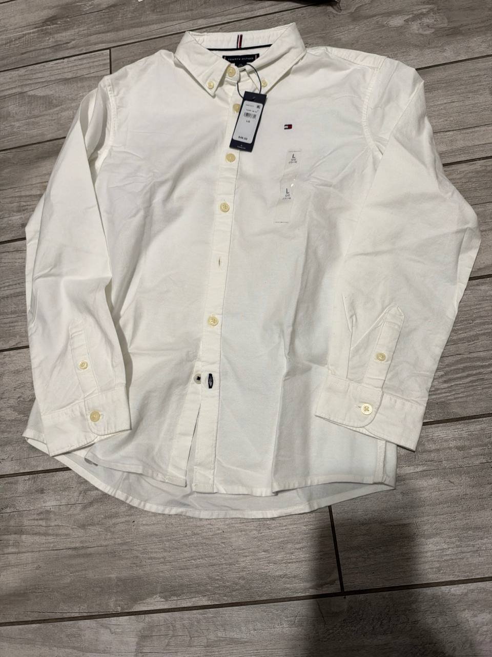 Camisa Social Tommy Hilfiger Menino