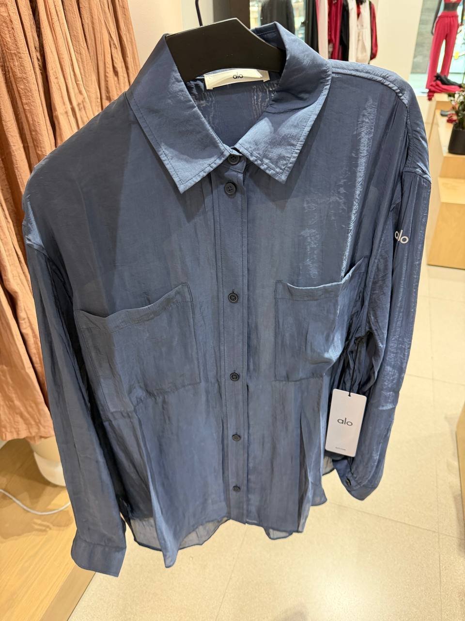 CAMISA SEMI SHEER