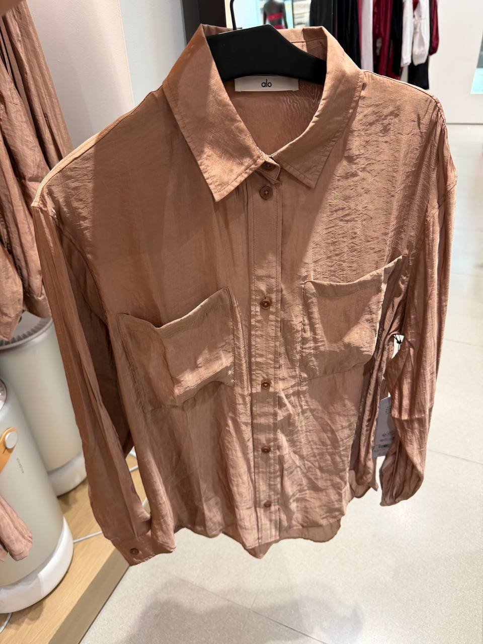 CAMISA SEMI SHEER