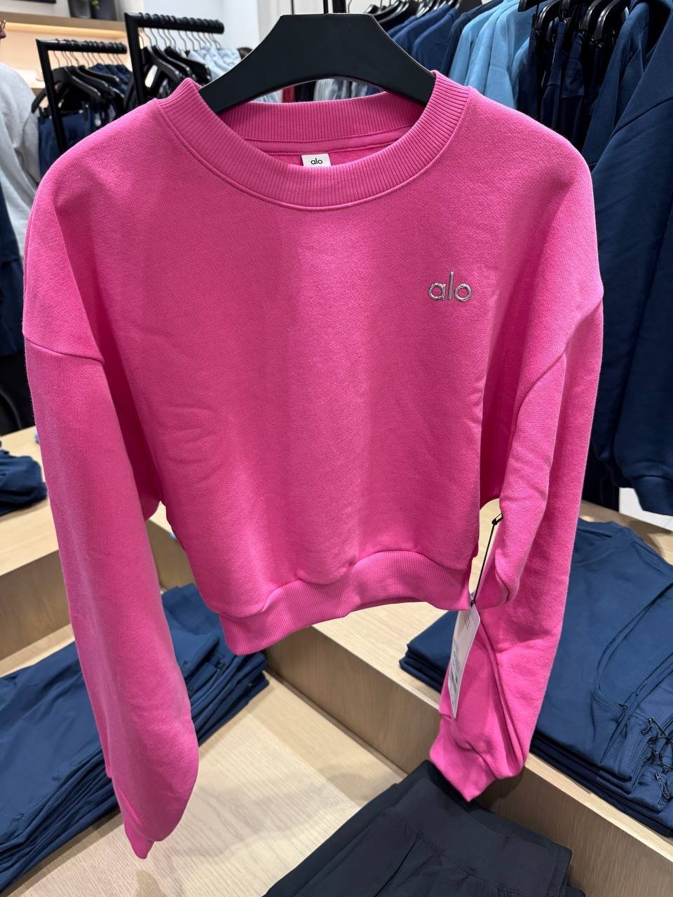 MOLETOM CROPPED